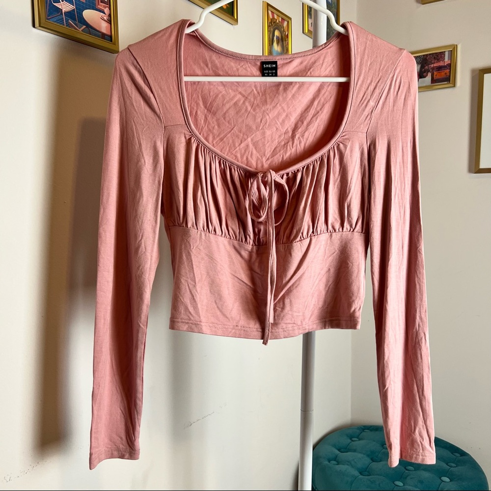 SHEIN Ruched Top - Picture 7 of 10